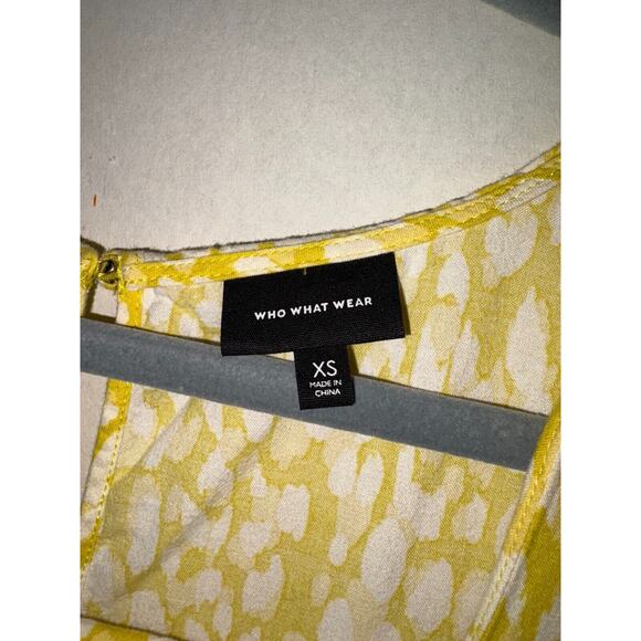 Who What Wear Womans Bishop Long Sleeve Dress XSmall Prairie/Cottage/Cabin/boho - Picture 4 of 4